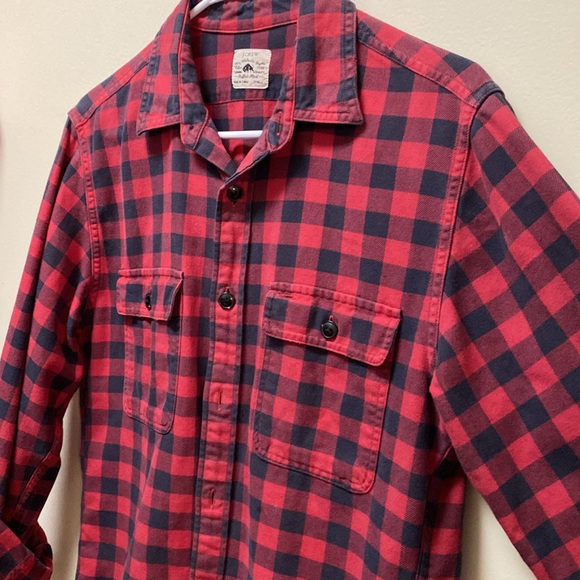 Women’s Vintage J. Crew Buffalo Check flannel - Picture 4 of 4
